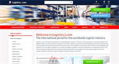 Desktop Screenshot of logistics1.com